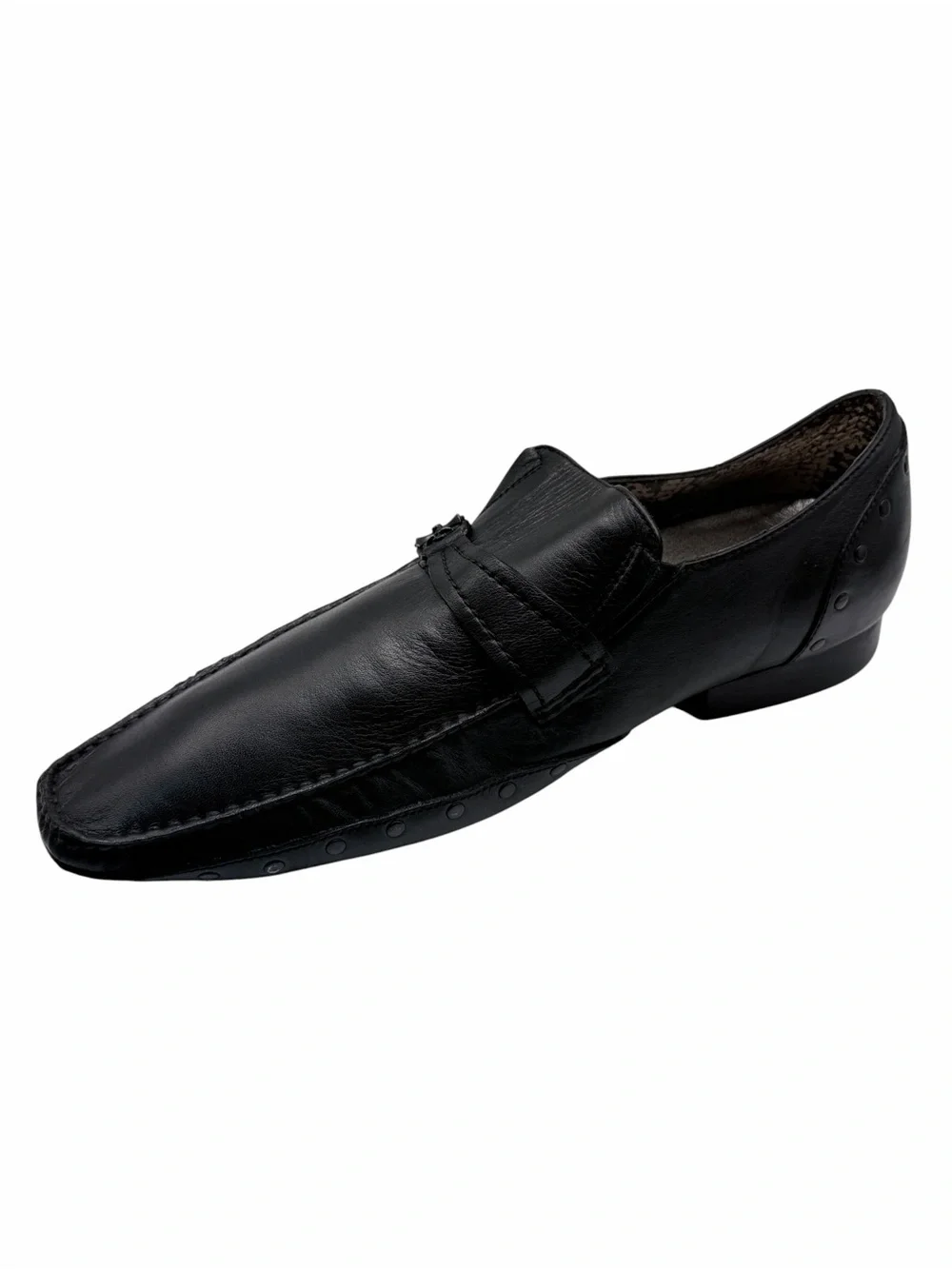 Mark Nason Lounge by Skechers Black Leather Slip-On Loafers Men’s Size 11